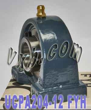 FYH Bearing UCPA204-12 3/4 Pillow Block Mounted Bearing