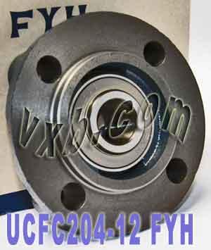 FYH UCFC204-12 3/4 Round Flanged Bearing Mounted Bearing