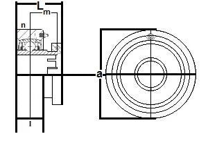 GRC212-37 Bearing Cylindrical Carttridge 2 5/16 Inch