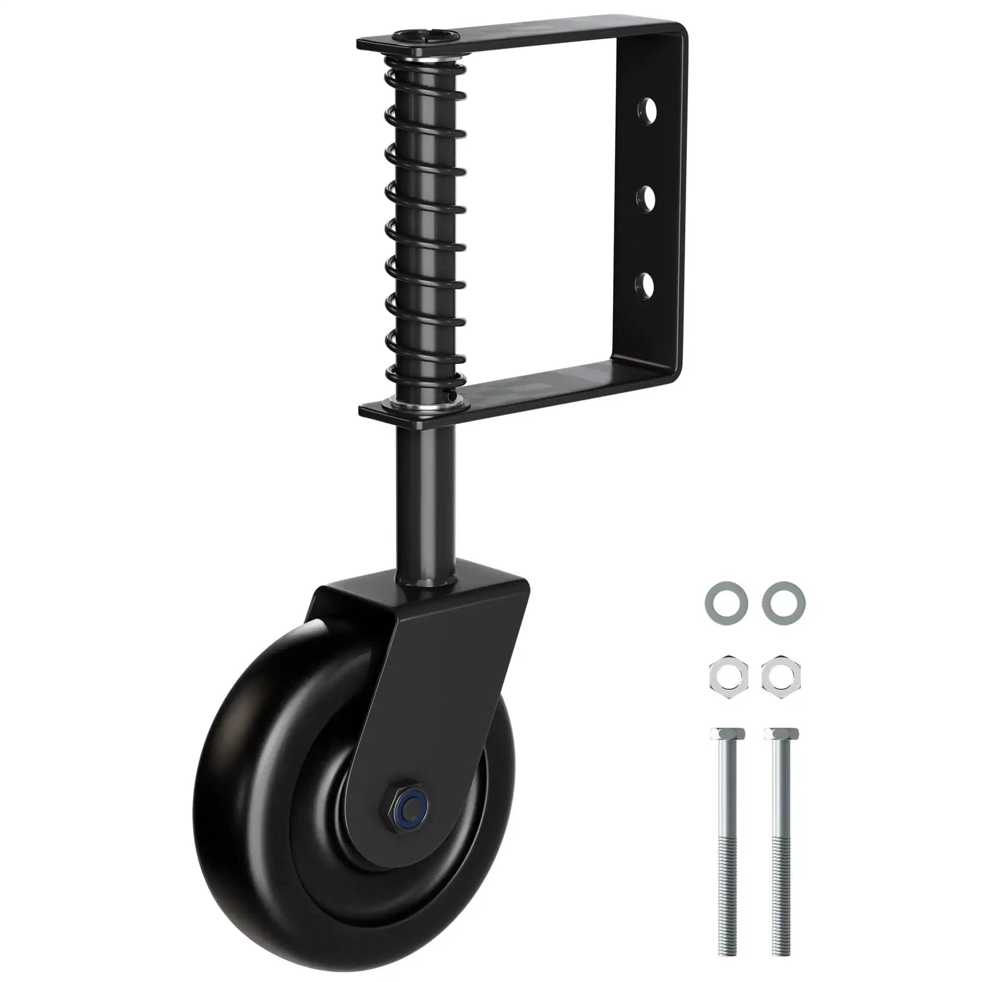 Spring Loaded Gate Caster Wheel With Bearing For Outdo...