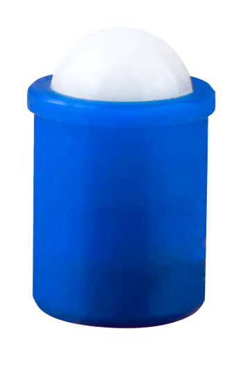 10mm x 4mm Press Fit Plastic Spring Ball Plunger - POM Ball