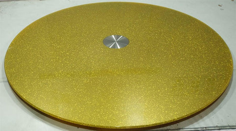 Lazy PT138 Heavy Duty Round Table Dining Glass Restaurant Lazy Susan Turntable for 8~10Feet 1600mm - VXB Ball Bearings