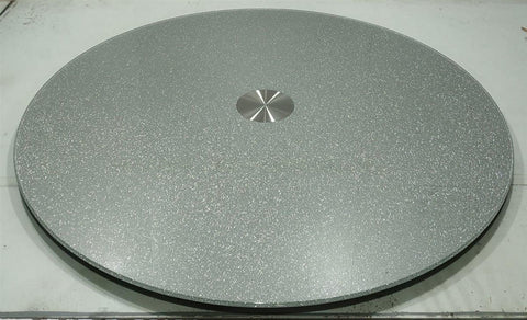 Lazy PT140 Heavy Duty Round Table Dining Glass Restaurant Lazy Susan Turntable for 8~10Feet 1600mm - VXB Ball Bearings