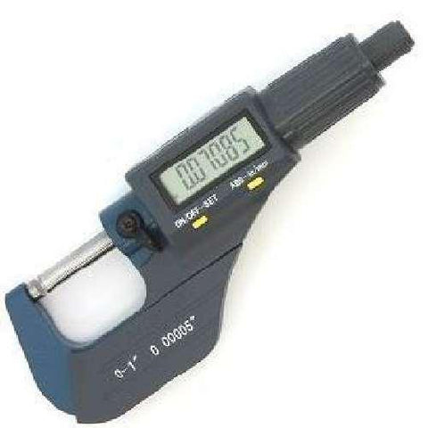 LCD Digital Electronic Micrometer 0-25mm/0-1 Measuring Tool