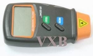 LCD Digital Photo Laser Tachometer Non Contact Tach RPM Measuring Tool