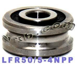 LFR50/5-4NPP 5mm ID x 4mm U-Groove Track Roller Bearing Track Bearing