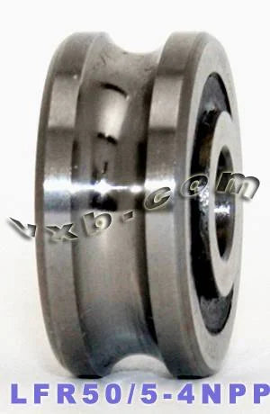 LFR50/5-4NPP 5mm ID x 4mm U-Groove Track Roller Bearing Track Bearing
