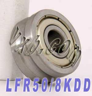 LFR50/8KDD 8mm ID x 6mm U-Groove Track Roller Bearing Track Bearing