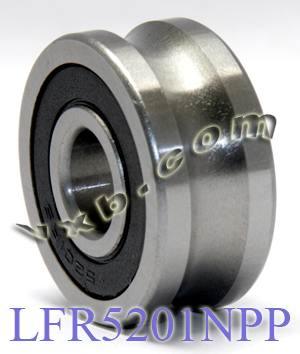 LFR5201NPP 12mm ID x 10mm U-Groove Track Roller Bearing Track Bearing