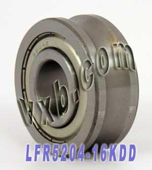 LFR5204-16KDD 20mm ID x 16mm U-Groove Track Roller Bearing Track