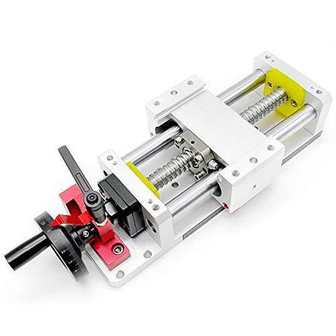 Linear Stage Actuator 300mm Ballscrew 1605 Optical Axis Linear Rail Guide Manual Slide Stage C7 with Ruler for DIY CNC Router Controller 4-Axis Stage - VXB Ball Bearings