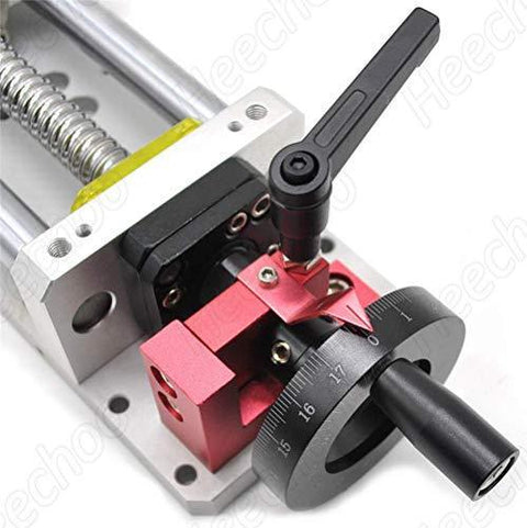 Linear Stage Actuator 300mm Ballscrew 1605 Optical Axis Linear Rail Guide Manual Slide Stage C7 with Ruler for DIY CNC Router Controller 4-Axis Stage - VXB Ball Bearings