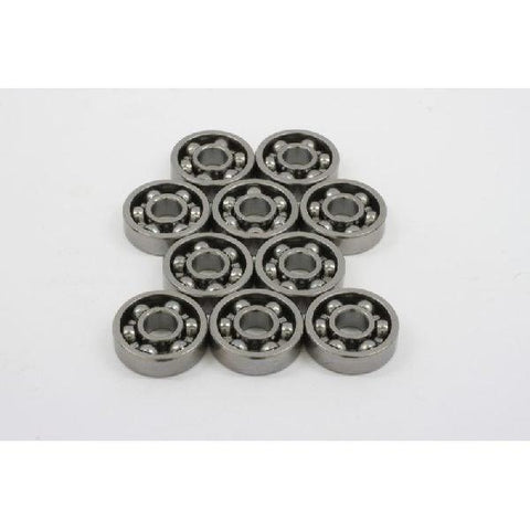 10-Pack bearings SR188 Free Spin Dry ABEC-5 Stainless Steel Fidget Ball Bearings 1/4" x 1/2" x 1/8"