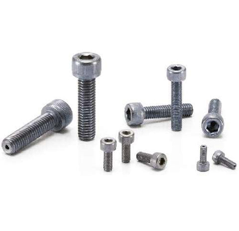 10-Pack SVSS-M4-20-MOS NBK Socket Head Cap Vacuum Vented Screws - Ventilation Hole - MoS2 Shot M4 length 20mm Made in Japan