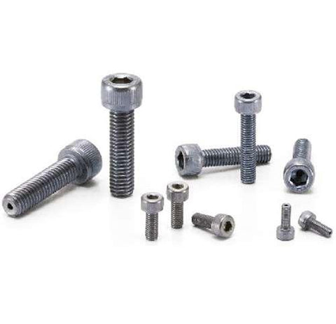 10-Pack SVSS-M5-12-MOS NBK Socket Head Cap Vacuum Vented Screws - Ventilation Hole - MoS2 Shot M5 length 12mm Made in Japan