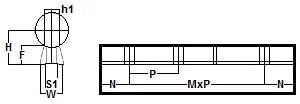 LWA10-48PD NB Stainless Steel Shaft 48 inch Length Linear Motion