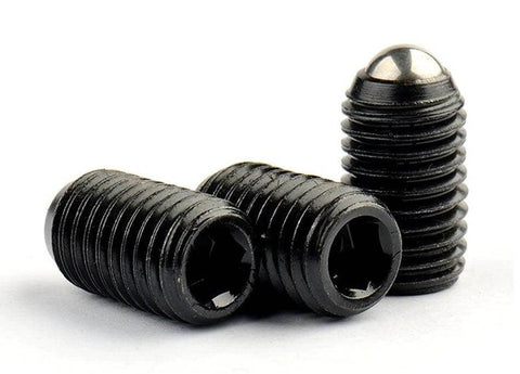 M4 10mm Long Carbon Steel Ball Plunger / Hex Head