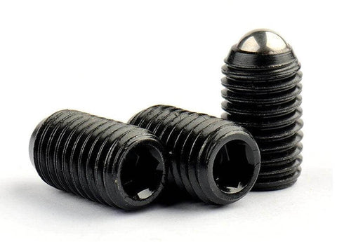 M8 20mm Long Carbon Steel Ball Plunger / Hex Head