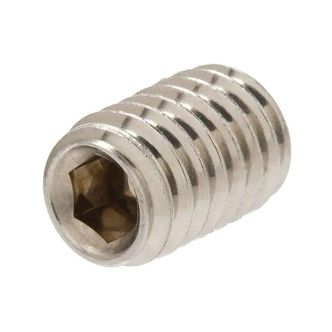 M8 8mm Long Stainless Steel Hexagon Headless Screw - VXB Ball Bearings