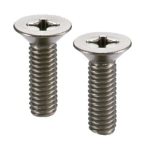10-Pack Made in Japan SVFT-M3-8 NBK Phillips Cross Recessed Flat Head Titanium Machine Vacuum Vented Screws - Ventilation Hole