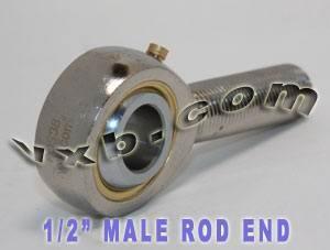 Male Rod End 1/2" Right Hand POSB8 Bearing