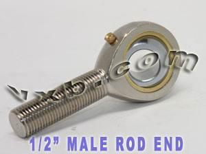 Male Rod End 1/2" Right Hand POSB8 Bearing