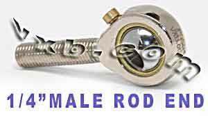 Male Rod End 1/4 POSB4 Right Hand Bearing