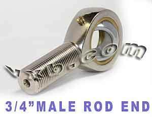 Male Rod End 3/4 POSB12 Right Hand Bearing