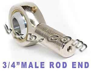 Male Rod End 3/4 POSB12 Right Hand Bearing