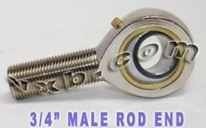 Male Rod End 3/4 POSB12L Left Hand Bearing