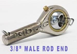 Male Rod End 3/8 POSB6 Right Hand Bearing