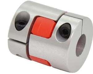 NBK Japan MJC-30K-RD 5/8 inch to 5/8 inch Jaw-type Flexible Coupling