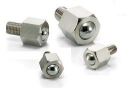 NBK Japan BRDH-20 Hexagon Head Screw Type Ball Transfer Unit for Downward & Sideward Facing Applications