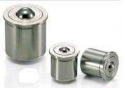 NBK Japan BRPPS-14-S Press Fit Type Ball Transfer Unit - Spring Plunger Function for Upward Facing Applications