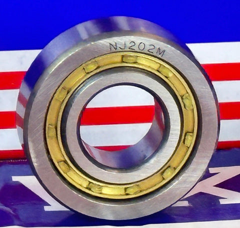 NJ202M Cylindrical Roller Bearing 15x35x11 Cylindrical Bearing