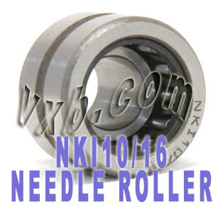 NKI10/16 Needle Roller Bearing 10x22x16mm - Machined Type
