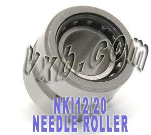 NKI12/20 Needle Inner Ring Roller Bearing 12x24x20mm - Machined Type