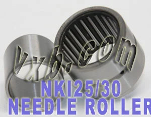 NKI25/30 Needle Roller Bearing 25x38x30mm - Machined Type