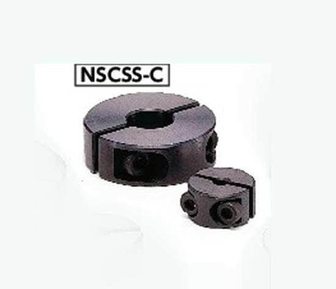 NSCSS-6-8-C NBK Set Collar Split type - Steel Ferrosoferric Oxide Film One Collar Made in Japan