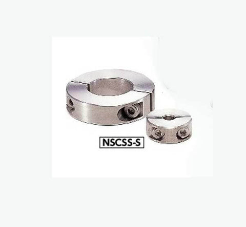 NSCSS-6-8-S NBK Set Collar Split type Stainless Steel One Collar Made in Japan