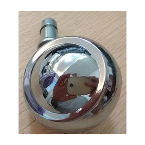 100-Pack 1.5" Shepherd Round ball Metal - Chrome Plating Caster Wheel