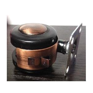 100-Pack Bronze Caster Wheel 2" - Metal Plate Brake Caster