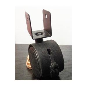 100-Pack Caster Wheel 2 Inch - Brake Special Design U-Bracket Caster