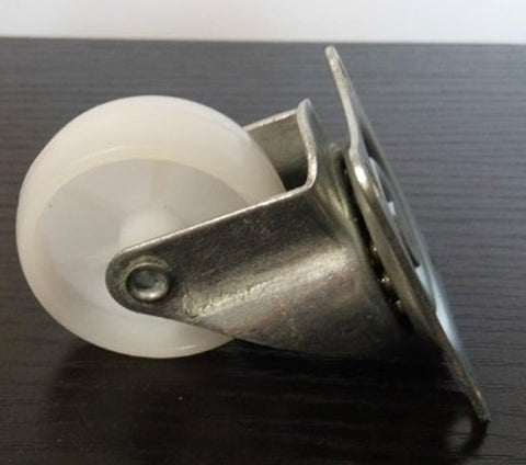 100-Pack Plastic 2 Inch Caster Wheel - 360 degree Ball Bearing Rotating