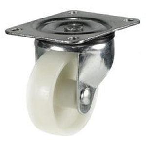 100-Pack Plastic 2 Inch Caster Wheel - 360 degree Ball Bearing Rotating
