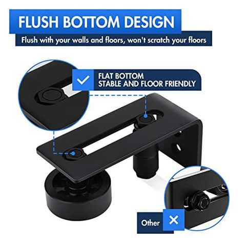 Pack of 2 Sliding Door Bottom Hardware Guide Rollers - VXB Ball Bearings