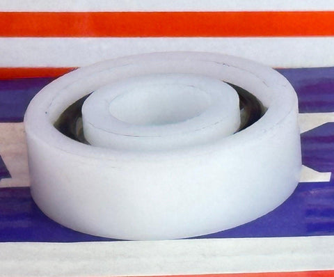 Acetal/POM Plastic Bearing 6201 - Glass Balls - 12x32x10mm