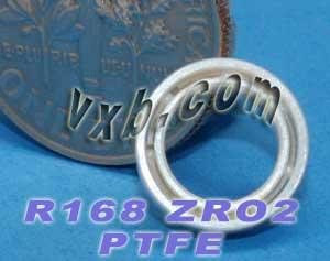 R168 Full Ceramic Bearing 1/4x3/8x1/8 inch Miniature