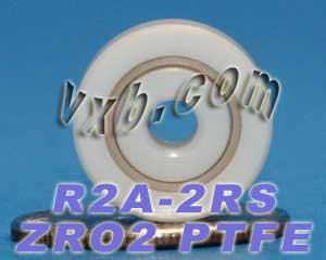 R2A-2RS Full Ceramic Bearing 1/8" x 1/2x11/64 inch Miniature Bearing