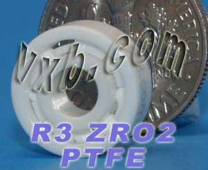 R3 Full Ceramic Bearing 3/16" x 1/2" x 0.196" Miniature